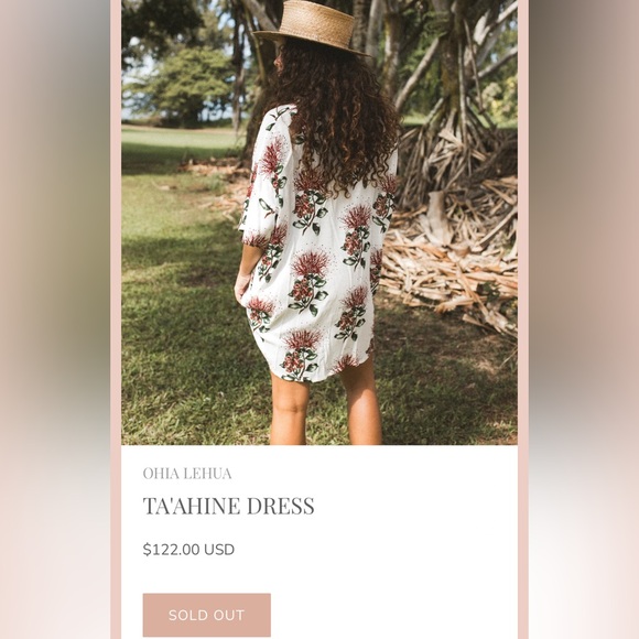 Alohiwai Ta’ahine Dress/Tunic - Picture 4 of 7